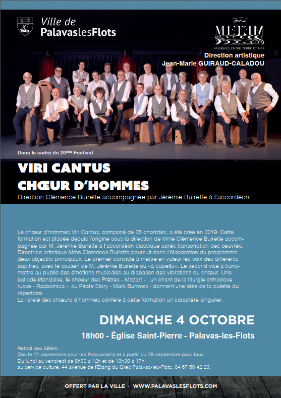 Concert Viri Cantus
